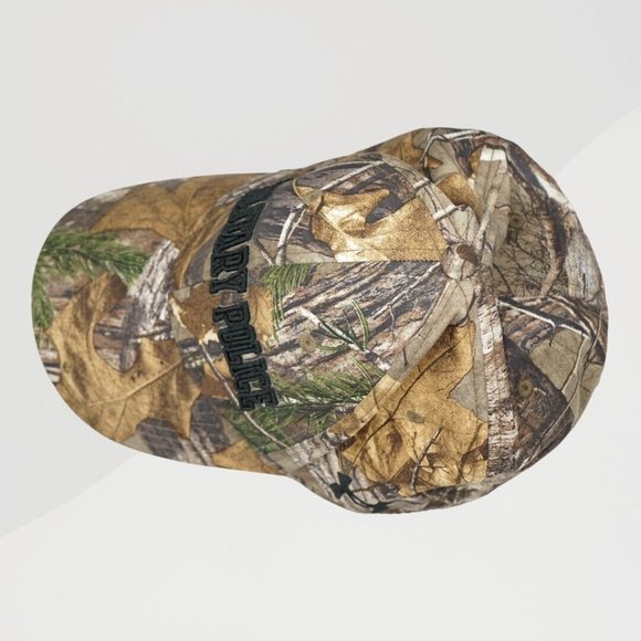 Under Armour Baseball Cap One Size Men Camo Sz LG/XL "Military Police" Back Guns - Picture 4 of 8